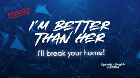 Confirmed: I'm better than her Spanish version + sub engl