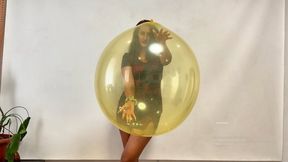 ASMR Balloon Pump Inflation & Nail Pop – 24” Burst