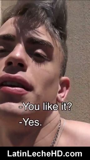 Amateur Latino Twink Huge Cock Paid Cash Fuck Stranger POV   Clip 1