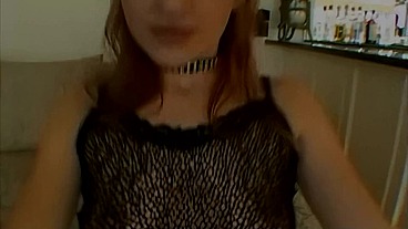 Naudia Nyce Swallows Load After Blowjob Facial