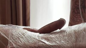 Part 1 Tied up a Guy with a Big Dick and Did Whatever I Wanted with Him