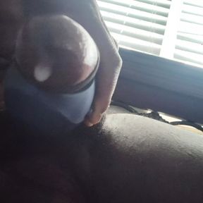 Stroking My Big Cock Makes Me Cum Hard