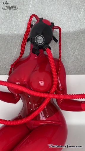 Red Sniff Dildo