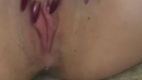 Naughty Mirror Pussy Rub Close Up Tease