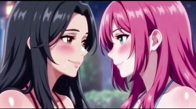 Hentai Lesbian Hot Bath Sex Hard Fast Fuck Best Friends