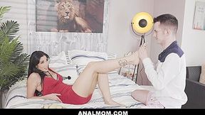 Sexy Milf Clea Gaultier Pays Off Stepson For Taking Her On Trip