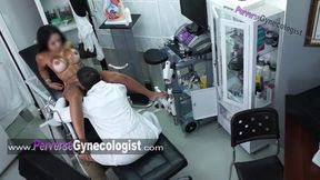 Latina Goes to Gynecologist for Explosive Breast Exam