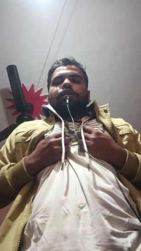 Indian Ismart boy was hard masterbating herself