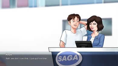 Summertime Saga Blowjob BBC Big Tits Creampie Cumshot Cartoon