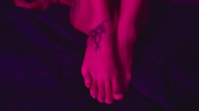 Sensual foot fetish