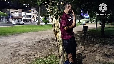 URSÃO ENCHEU ME CU DE PORRA NA PRAÇA. - COMPLETO