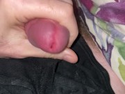 Squirting my second cum load of the day after watching Pornhub all morning.