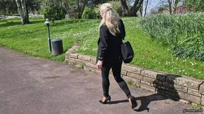 My high heel is stuck and breaks HD wmv 1920x1080