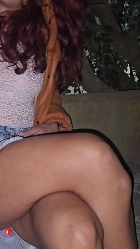 He masturbates me while I drive the car and walk outdoors   Clip 2