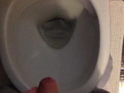 Golden rain. My cock gives a lot of piss. Hot piss.