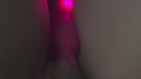 FtM cunt masturbating with dildo vibrator