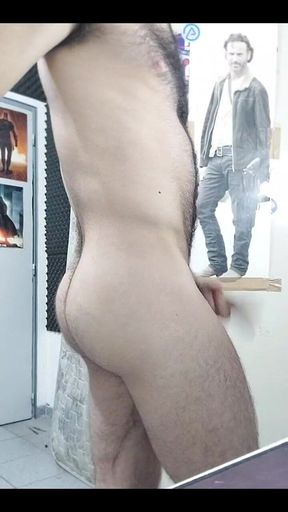 Showing and Banging My Hairy Ass