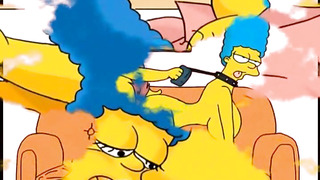 Marge Simpson real wife cheating