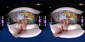 TmwVRnet com Rebecca Black Blondie Loves Hardcore Pussy Rubbing