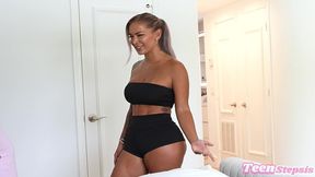 hot stepsister caught me sniffing her panties hayley davies