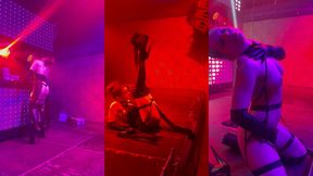 unparallelled renata fox performs on the stage of a nightclub