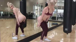 Sizzling Scarlett Moans Loudly While Self-Fingering Her Tight Pussy