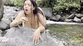 Colombian Couple Fucking Wild in River - Savannah Watson Bares All