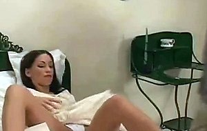 Teen takes a  load in the back room