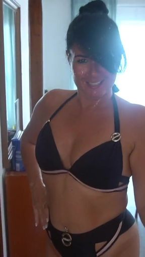 PUBLIC! ALL INCLUSIVE ON THE HOTEL TERRACE   Clip 1
