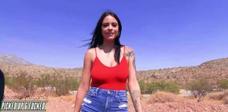 Shy Teen Picked Up & Fucked & filled with cum Melody Foxx & Laz Fyre