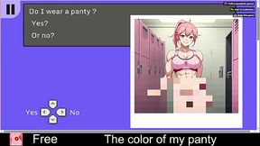 The color of my panty