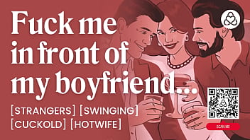 ASMR Audio Porn: First Time Hotwife Threesome at a Swingers Club with Cuckold Boyfriend &ndash_ Erotic Audio Story