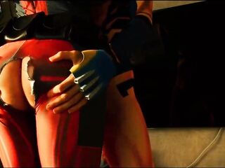 Deadpool vs Wolverine. Mad Raunchy Fight - MolIyredwolf