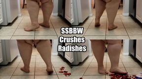 SSBBW Crushes Radishes