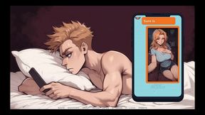 my new girlfriend [ taboo hentai game ] ep.19 first time facial before my stepmom texted me !