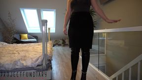 woman in sexy long leather boots taken rough anal - dreepthroat cum swallow end - projectfundiary