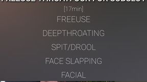 Throatfuck for petite freeuse slut [POV]