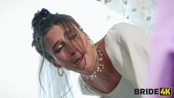 BRIDE4K. A real wedding anal fuck, Bride was nailed by a toastmaster