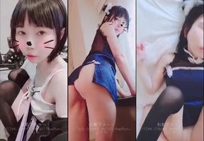 Petite Cutie in a Mini Blue Dress: A Playful Encounter with Licca15!