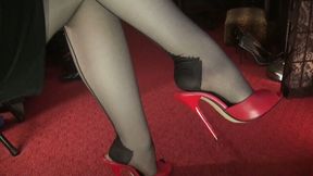 The Most Beautiful Legs in Vintage Seamed Nylon Stockings