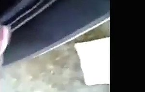 An interracial fuck in the park