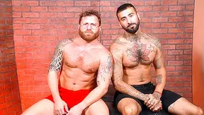 Hairy Hunks Rikk & Riley - Wild Bearback Session