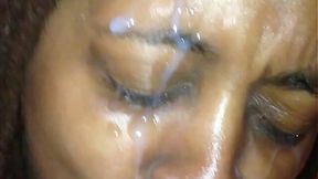 Cum-Hungry Pussy Gets a Faceful