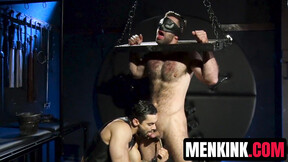 Muscled Arad Winwin dominates Lucas Leons bushy tight hole