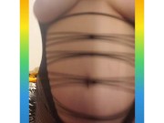 Juicy Jessie - Showing Off My Big Bouncing Tits and Buttplug