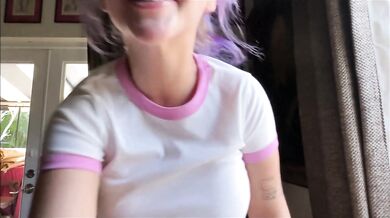 Goth Stepsister Titty Fucks Nerdy Girl in Family Therapy Alex Adams