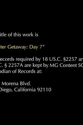 Seancody - Winter Getaway: Day 7 - Brendan, Atticus, Jake Porter