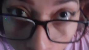 Bratty sis obeys her grandpa and takes big cock in her ass
