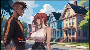 my new girlfriend [ taboo hentai game ] ep.24 beach day with two hot step sisters !