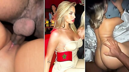 black_moji fucking moroccan model in miami on her first BBC experience
